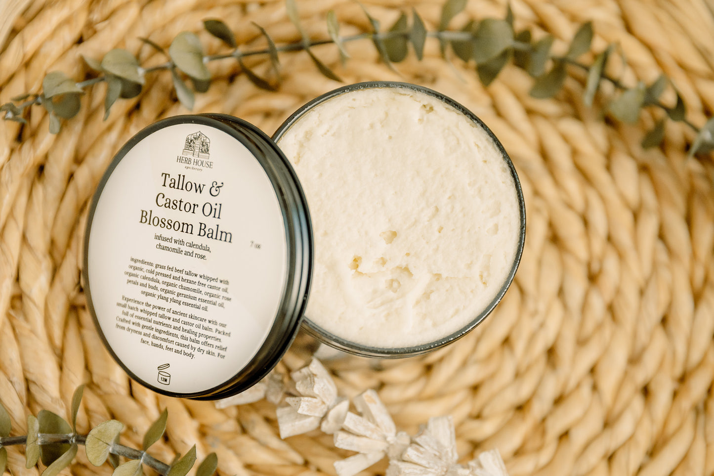 Tallow and Castor Oil Blossom Balm