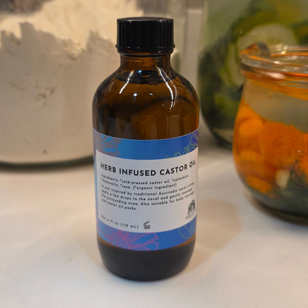 Herb Infused Castor Oil