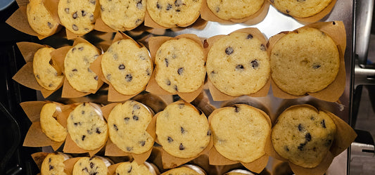 Sourdough Discard Mini Chocolate Chip Muffins