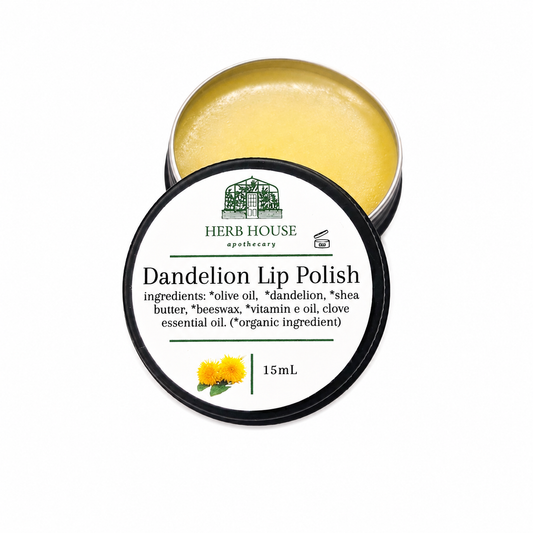 Dandelion Lip Polish .5 oz tin